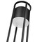 Z-Lite Luca Outdoor Post Mounted Fixture, 1-Light, 10 In.W x 115.75 In.H, Black/Etched 517PHM-519P-BK-LED - alternate 3